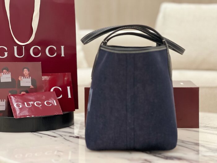 구찌 토티시마 스몰 리버시블 토트백 다크 블루 데님 베이지 블루 820496 레플리카 미러급 SA급 S급 고퀄리티 최상급 하이엔드 가방 [여성] 6