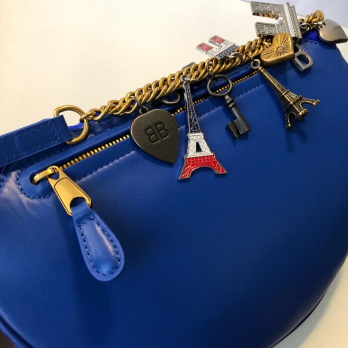 발렌시아가 수비니어 XS 벨트백 크로스백 스웨이드 블루 레플리카 미러급 SA급 S급 고퀄리티 최상급 하이엔드 가방 [여성] 7