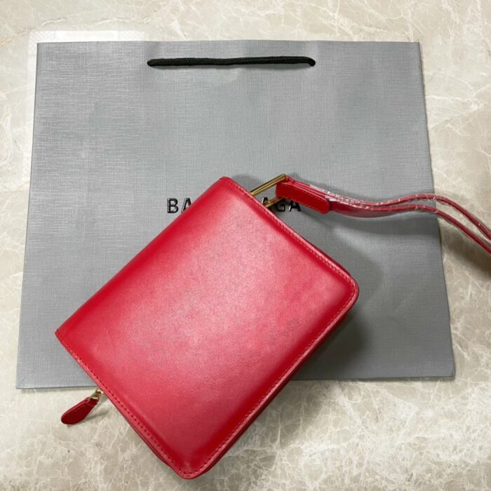 발렌시아가 양가죽 스퀘어 백 레드 레플리카 미러급 SA급 S급 고퀄리티 최상급 하이엔드 가방 [여성] 2