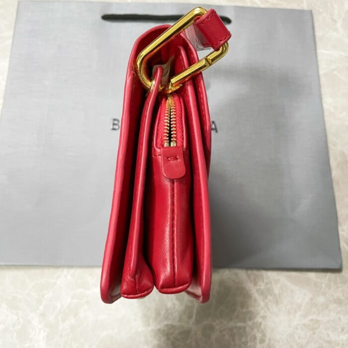 발렌시아가 양가죽 스퀘어 백 레드 레플리카 미러급 SA급 S급 고퀄리티 최상급 하이엔드 가방 [여성] 6
