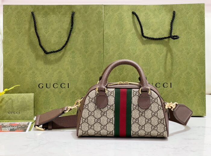구찌 오피디아 GG 미니 탑 핸들백 724606 레플리카 미러급 SA급 S급 고퀄리티 최상급 하이엔드 가방 [여성] 2