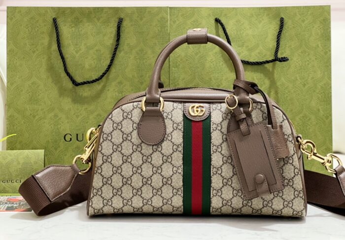 구찌 오피디아 미디움 GG 탑 핸들 백 베이지 에보니 GG 슈프림 724575 레플리카 미러급 SA급 S급 고퀄리티 최상급 하이엔드 가방 [여성]