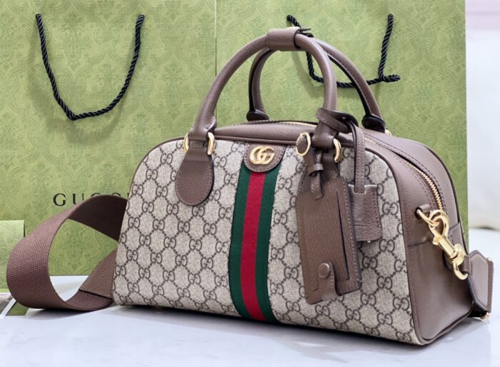 구찌 오피디아 미디움 GG 탑 핸들 백 베이지 에보니 GG 슈프림 724575 레플리카 미러급 SA급 S급 고퀄리티 최상급 하이엔드 가방 [여성] 7