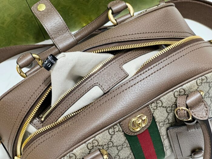 구찌 오피디아 미디움 GG 탑 핸들 백 베이지 에보니 GG 슈프림 724575 레플리카 미러급 SA급 S급 고퀄리티 최상급 하이엔드 가방 [여성] 9