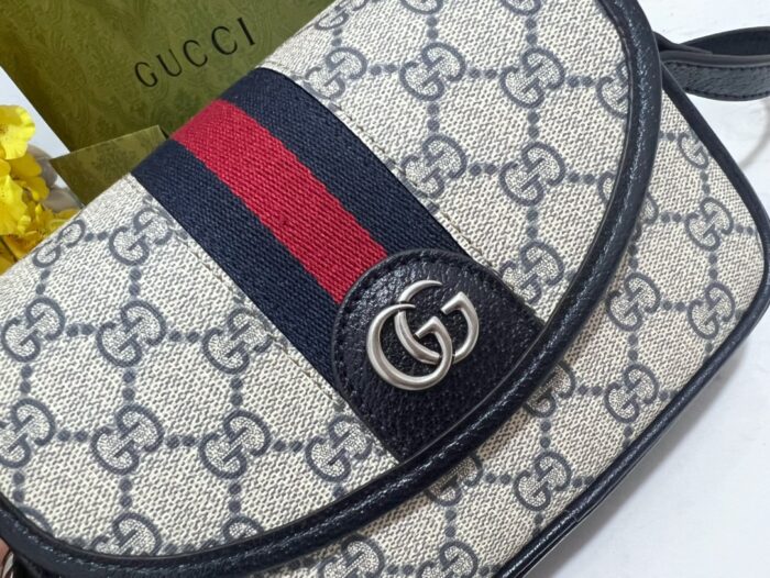 구찌 오피디아 GG 미니 숄더백 베이지 블루 772239 레플리카 미러급 SA급 S급 고퀄리티 최상급 하이엔드 가방 [여성] 9