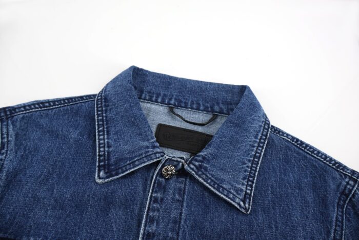 크롬하츠 워싱 데님 자켓 블루 레플리카 미러급 SA급 S급 고퀄리티 하이엔드 최상급 의류 [남성여성공용] 5