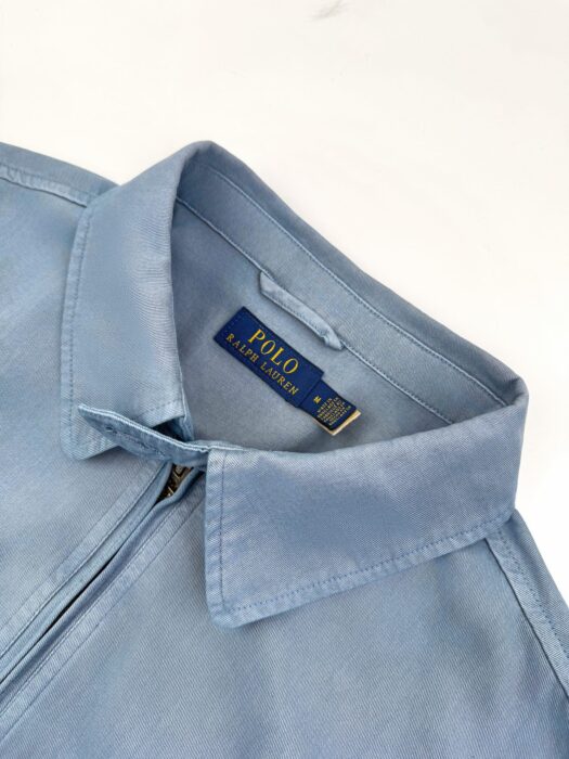 폴로 랄프로렌 로고 자수 지퍼 자켓 라이트 블루 레플리카 미러급 SA급 S급 고퀄리티 하이엔드 최상급 의류 [남성여성공용] 5