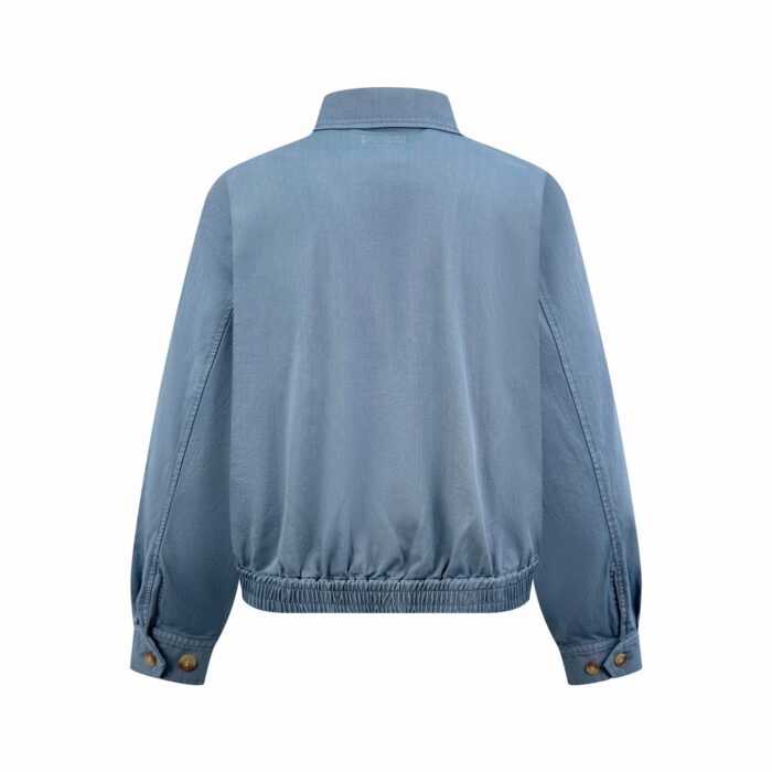 폴로 랄프로렌 로고 자수 지퍼 자켓 라이트 블루 레플리카 미러급 SA급 S급 고퀄리티 하이엔드 최상급 의류 [남성여성공용] 4