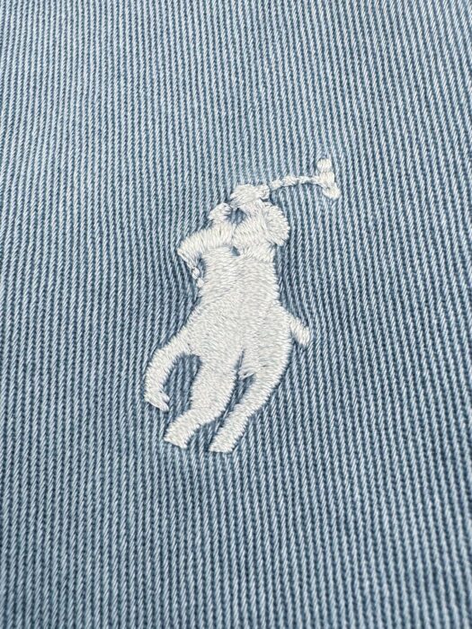 폴로 랄프로렌 로고 자수 지퍼 자켓 라이트 블루 레플리카 미러급 SA급 S급 고퀄리티 하이엔드 최상급 의류 [남성여성공용] 11