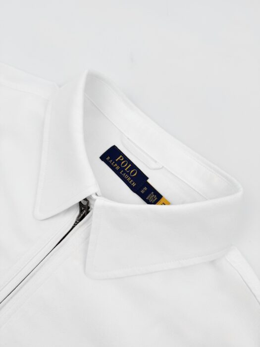 폴로 랄프로렌 로고 자수 지퍼 자켓 화이트 레플리카 미러급 SA급 S급 고퀄리티 하이엔드 최상급 의류 [남성여성공용] 5