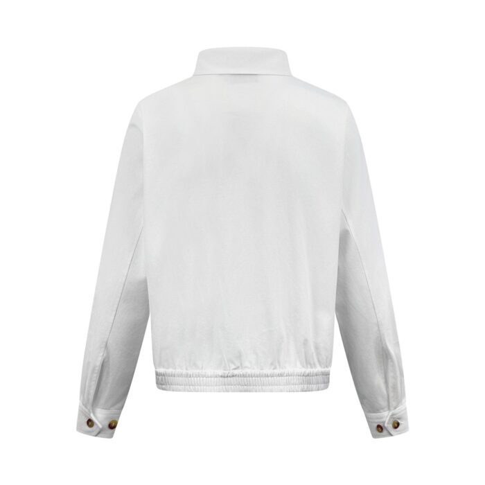 폴로 랄프로렌 로고 자수 지퍼 자켓 화이트 레플리카 미러급 SA급 S급 고퀄리티 하이엔드 최상급 의류 [남성여성공용] 4