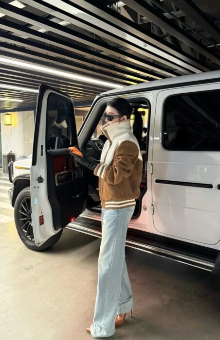 루이비통 모노그램 블루종 위드 시어링 칼라 자켓 1AJBCQ 레플리카 미러급 SA급 S급 고퀄리티 하이엔드 최상급 의류 [남성여성공용] 2