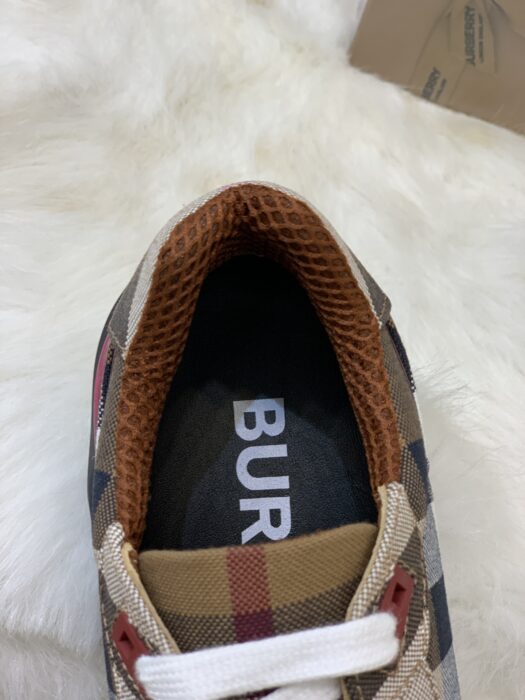 버버리 빈티지 체크 이음 찍찍이 스니커즈 브라운 레플리카 미러급 SA급 S급 고퀄리티 최상급 하이엔드 신발 [남성여성공용] 9