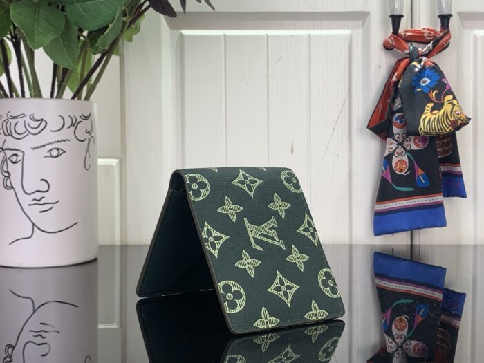 루이비통 멀티플 월릿 흑녹색 M27150 레플리카 미러급 SA급 S급 고퀄리티 최상급 하이엔드 지갑 [남성여성공용] 4