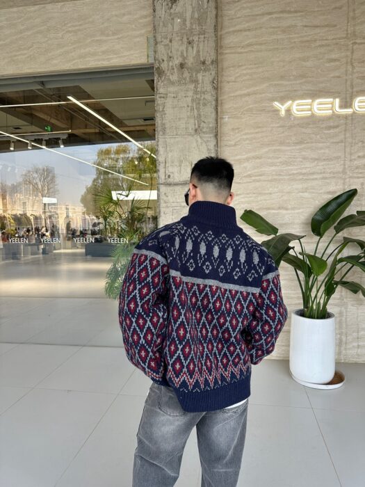 로에베 패턴 지퍼 니트 가디건 H526Y16KAJ 레플리카 미러급 SA급 S급 고퀄리티 하이엔드 최상급 의류 [남성여성공용] 2