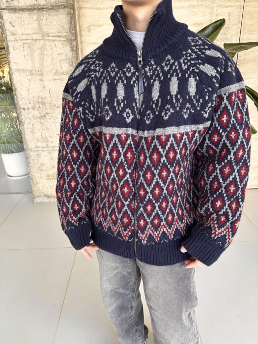 로에베 패턴 지퍼 니트 가디건 H526Y16KAJ 레플리카 미러급 SA급 S급 고퀄리티 하이엔드 최상급 의류 [남성여성공용]