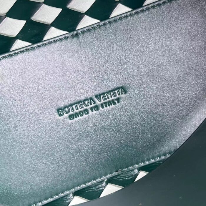 보테가베네타 스몰 안디아모 배색 화이트 그린 779152 레플리카 미러급 SA급 S급 고퀄리티 최상급 하이엔드 가방 [여성] 9