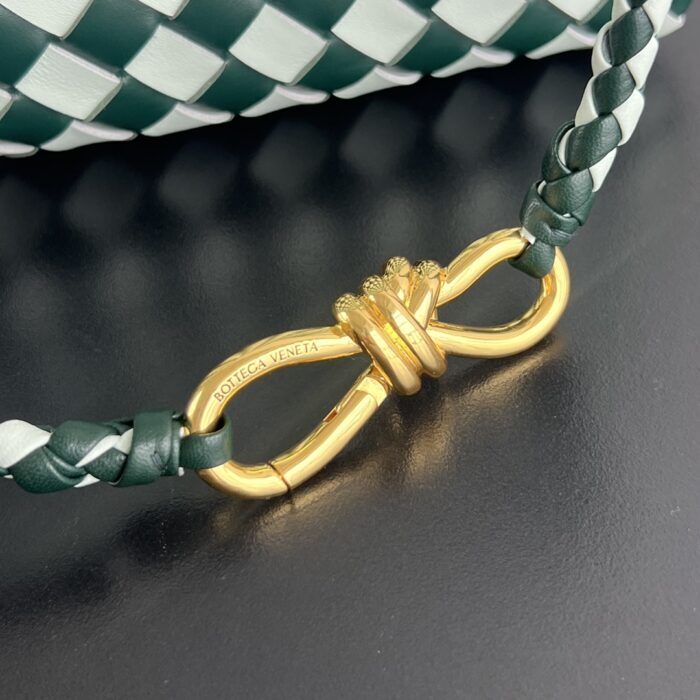 보테가베네타 스몰 안디아모 배색 화이트 그린 779152 레플리카 미러급 SA급 S급 고퀄리티 최상급 하이엔드 가방 [여성] 8