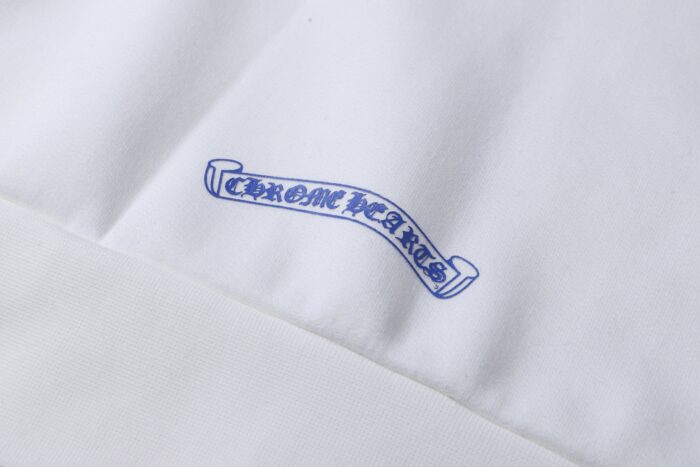 크롬하츠 블루 입 모노그램 후드집업 화이트 레플리카 미러급 SA급 S급 고퀄리티 하이엔드 최상급 의류 [남성여성공용] 12