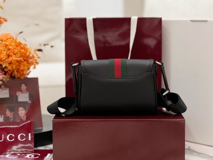 구찌 오피디아 미니백 838599 블랙 레더 레플리카 미러급 SA급 S급 고퀄리티 최상급 하이엔드 가방 [남성여성공용] 2