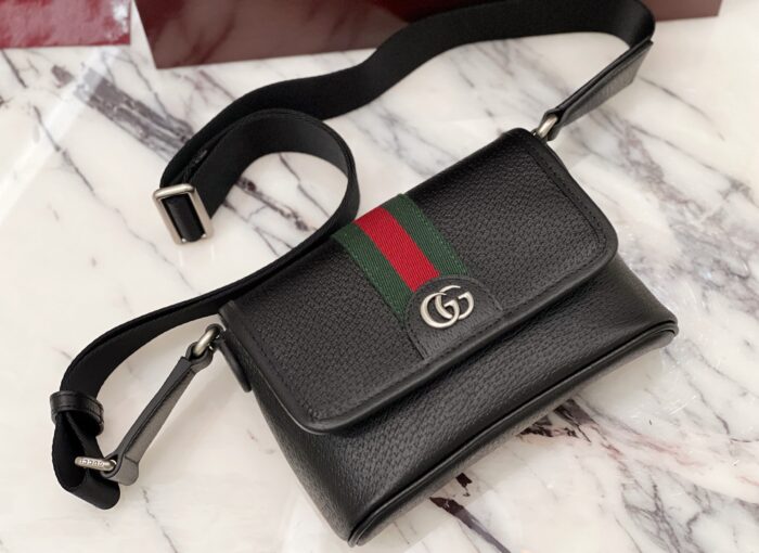 구찌 오피디아 미니백 838599 블랙 레더 레플리카 미러급 SA급 S급 고퀄리티 최상급 하이엔드 가방 [남성여성공용] 7