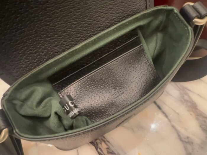 구찌 오피디아 미니백 838599 블랙 레더 레플리카 미러급 SA급 S급 고퀄리티 최상급 하이엔드 가방 [남성여성공용] 3