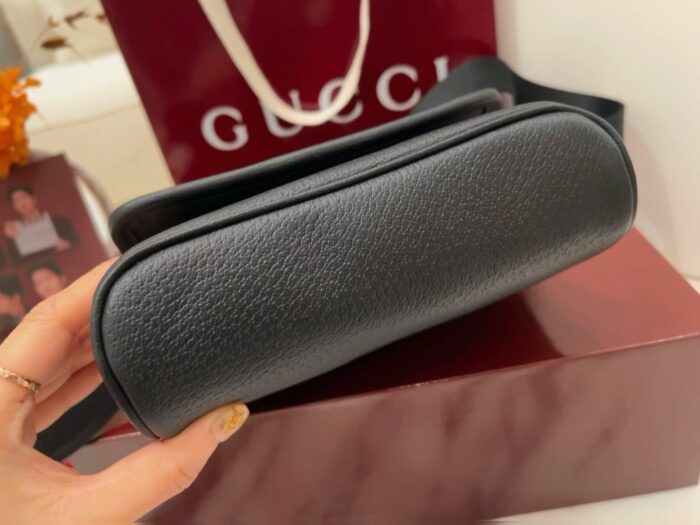 구찌 오피디아 미니백 838599 블랙 레더 레플리카 미러급 SA급 S급 고퀄리티 최상급 하이엔드 가방 [남성여성공용] 9