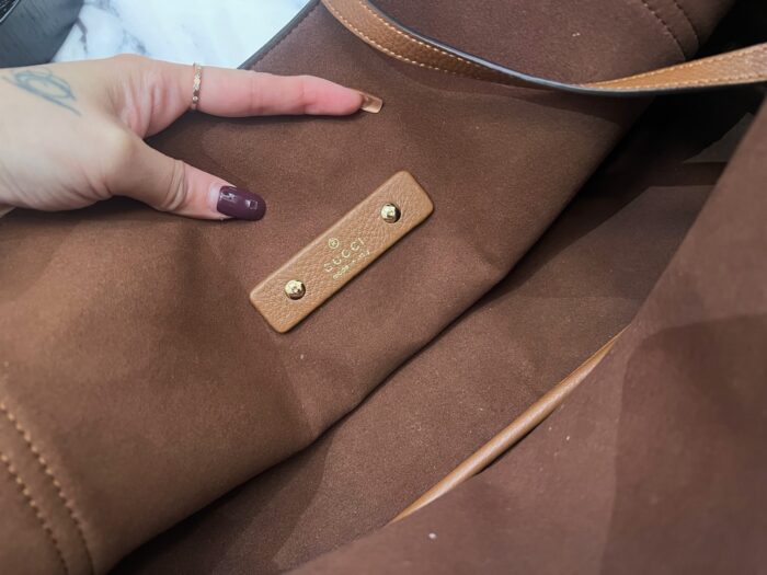 구찌 소프트빗 맥시 숄더백 837466 브라운 레플리카 미러급 SA급 S급 고퀄리티 최상급 하이엔드 가방 [여성] 9