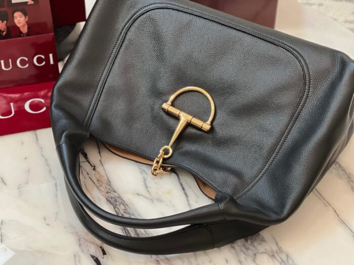 구찌 소프트빗 맥시 숄더백 837466 블랙 레플리카 미러급 SA급 S급 고퀄리티 최상급 하이엔드 가방 [여성] 5