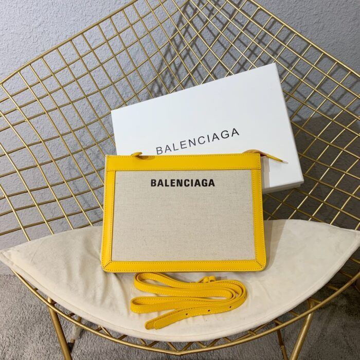 발렌시아가 캔버스 포쉐트 크로스백 옐로우 레플리카 미러급 SA급 S급 고퀄리티 최상급 하이엔드 가방 [여성] 6