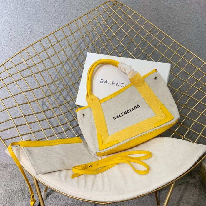 발렌시아가 캔버스 스몰 토트백 옐로우 레플리카 미러급 SA급 S급 고퀄리티 최상급 하이엔드 가방 [여성] 5