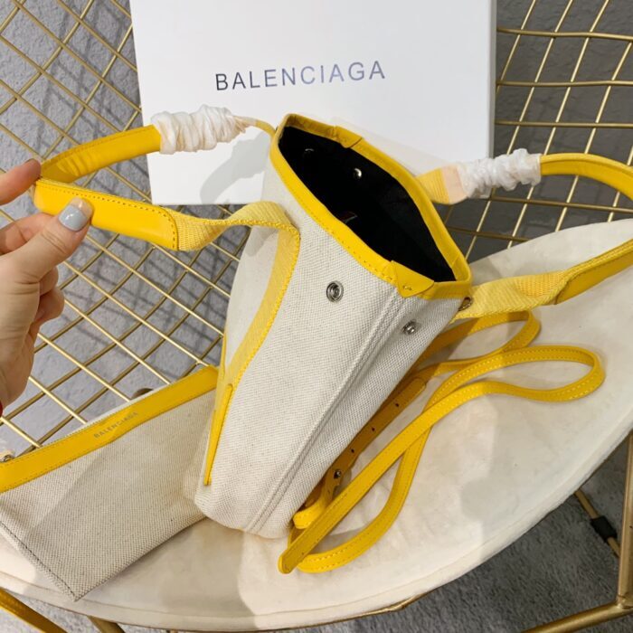 발렌시아가 캔버스 스몰 토트백 옐로우 레플리카 미러급 SA급 S급 고퀄리티 최상급 하이엔드 가방 [여성] 7