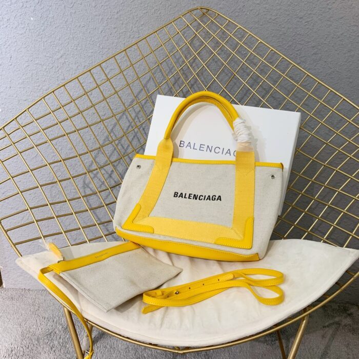 발렌시아가 캔버스 스몰 토트백 옐로우 레플리카 미러급 SA급 S급 고퀄리티 최상급 하이엔드 가방 [여성] 9
