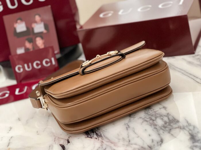 구찌 홀스빗 1955 스몰 숄더백 브라운 815178 레플리카 미러급 SA급 S급 고퀄리티 최상급 하이엔드 가방 [여성] 8