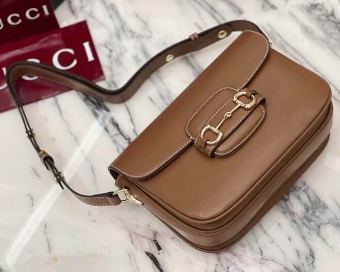 구찌 홀스빗 1955 스몰 숄더백 브라운 815178 레플리카 미러급 SA급 S급 고퀄리티 최상급 하이엔드 가방 [여성] 7