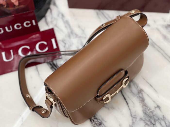 구찌 홀스빗 1955 스몰 숄더백 브라운 815178 레플리카 미러급 SA급 S급 고퀄리티 최상급 하이엔드 가방 [여성] 6