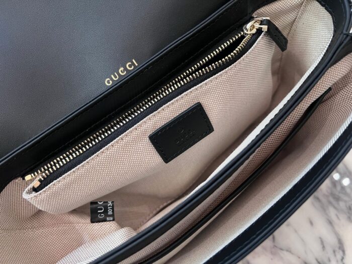 구찌 홀스빗 1955 스몰 숄더백 블랙 815178 레플리카 미러급 SA급 S급 고퀄리티 최상급 하이엔드 가방 [여성] 3