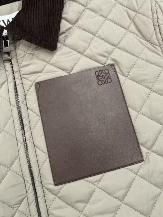 로에베 로고 이음 퀼팅 자켓 레플리카 미러급 SA급 S급 고퀄리티 하이엔드 최상급 의류 [여성] 7