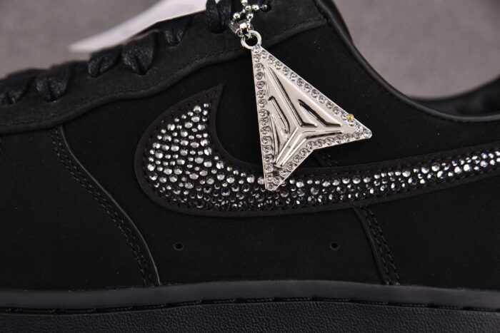 자 모란트 x 스왈로브스키 x 나이키 에어 포스 1 블랙 IQ9772-001 레플리카 미러급 SA급 S급 고퀄리티 최상급 하이엔드 신발 [남성] 11