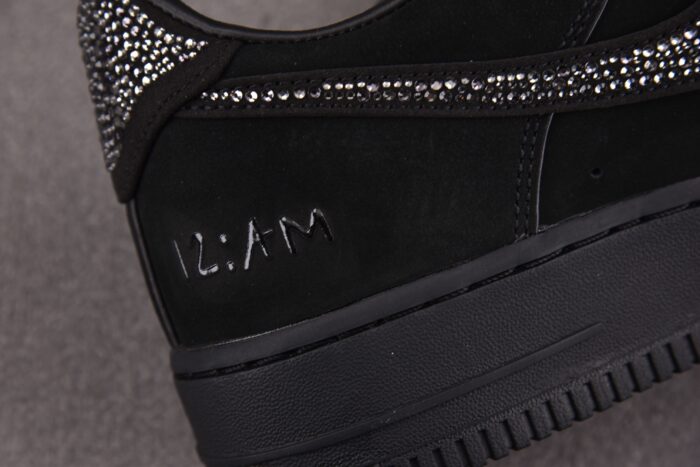 자 모란트 x 스왈로브스키 x 나이키 에어 포스 1 블랙 IQ9772-001 레플리카 미러급 SA급 S급 고퀄리티 최상급 하이엔드 신발 [남성] 13