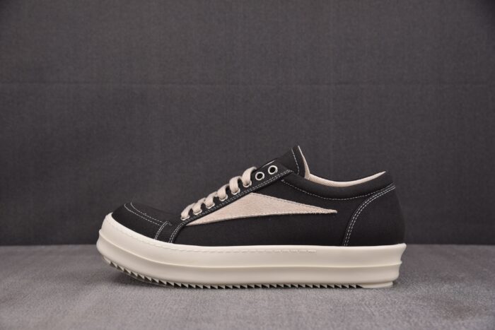 릭오웬스 DRKSHDW 블랙 그레이 스트라이프 원단 레플리카 미러급 SA급 S급 고퀄리티 최상급 하이엔드 신발 [남성여성공용]