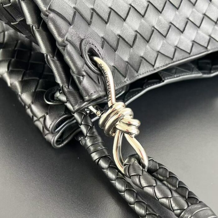 보테가베네타 라지 파라슈트 796571 블랙 은장 레플리카 미러급 SA급 S급 고퀄리티 최상급 하이엔드 가방 [여성] 7