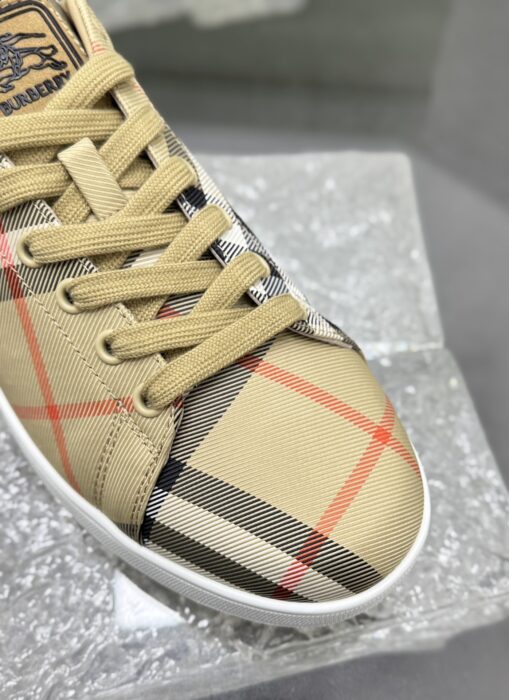 버버리 체크 세트 스니커즈 샌드 베이지 레플리카 미러급 SA급 S급 고퀄리티 최상급 하이엔드 신발 [남성] 7