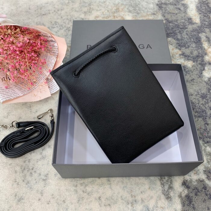 발렌시아가 로고 미니 폰홀더 토트백 겸 숄더백 크로스백 블랙 레플리카 미러급 SA급 S급 고퀄리티 최상급 하이엔드 가방 [여성] 2