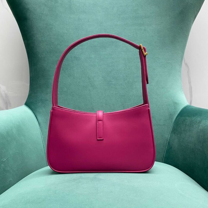 생로랑 페이턴트 가죽 소재의 LE 5 A 7 호보백 657228 자홍색 레플리카 미러급 SA급 S급 고퀄리티 최상급 하이엔드 가방 [여성] 2