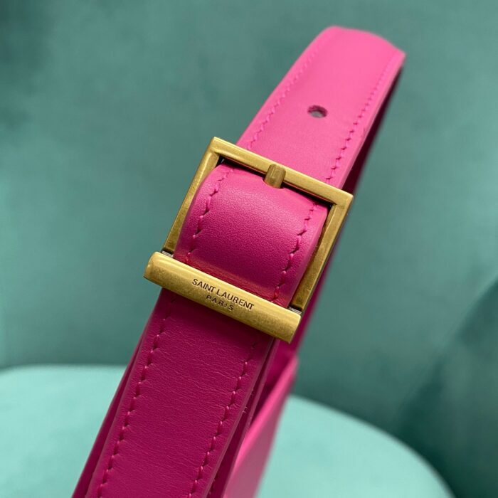 생로랑 페이턴트 가죽 소재의 LE 5 A 7 호보백 657228 자홍색 레플리카 미러급 SA급 S급 고퀄리티 최상급 하이엔드 가방 [여성] 7