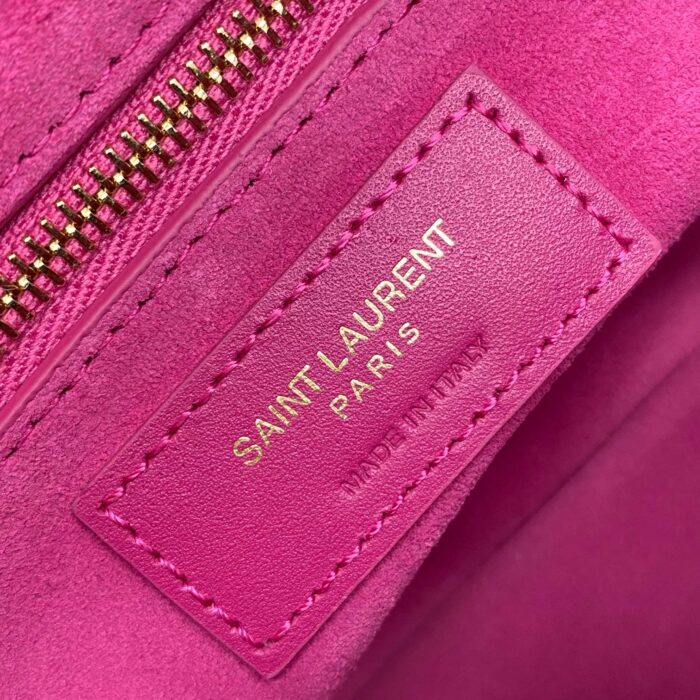 생로랑 페이턴트 가죽 소재의 LE 5 A 7 호보백 657228 자홍색 레플리카 미러급 SA급 S급 고퀄리티 최상급 하이엔드 가방 [여성] 8