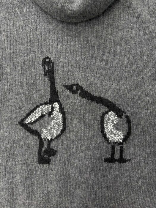 톰브라운 뒷면 오리 자카드 니트 후드집업 그레이 레플리카 미러급 SA급 S급 고퀄리티 하이엔드 최상급 의류 [남성여성공용] 13