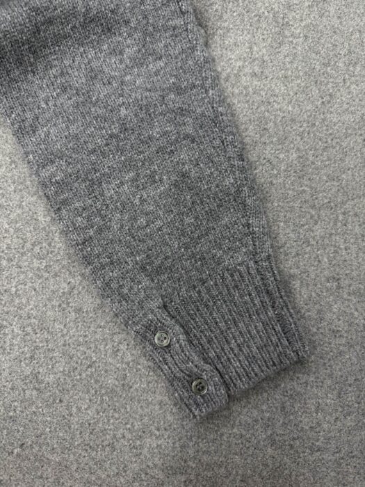 톰브라운 뒷면 오리 자카드 니트 후드집업 그레이 레플리카 미러급 SA급 S급 고퀄리티 하이엔드 최상급 의류 [남성여성공용] 16