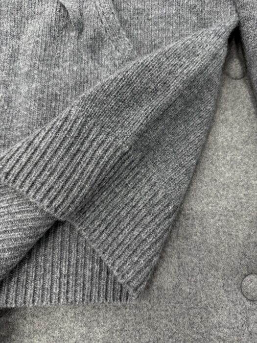 톰브라운 뒷면 오리 자카드 니트 후드집업 그레이 레플리카 미러급 SA급 S급 고퀄리티 하이엔드 최상급 의류 [남성여성공용] 15